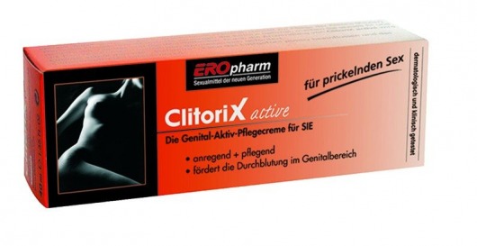 Возбуждающий крем для женщин ClitoriX active - 40 мл. - Joy Division - купить с доставкой в Уфе