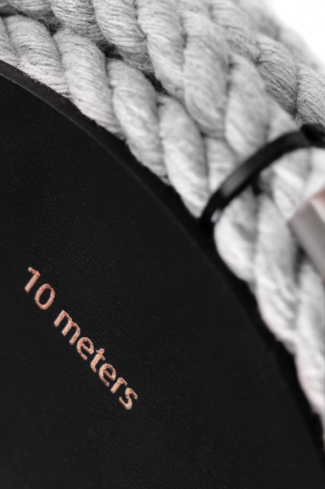 Белая веревка для шибари на катушке - 10 м. - Pecado - купить с доставкой в Уфе