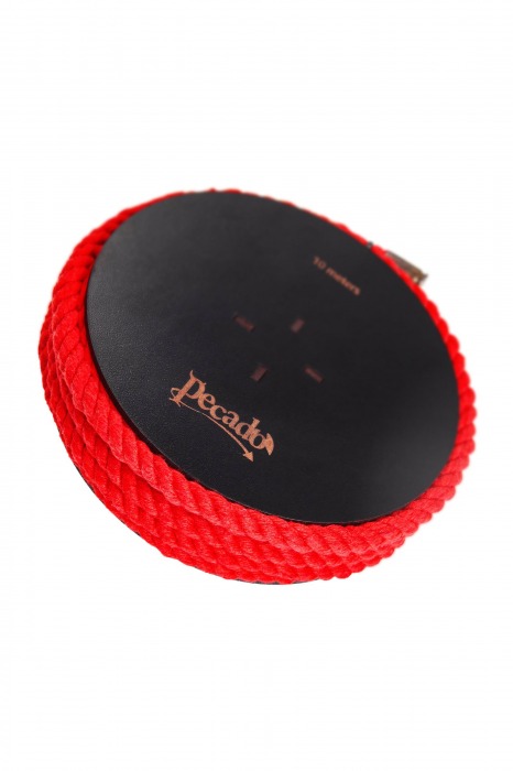 Красная веревка для шибари на катушке - 10 м. - Pecado - купить с доставкой в Уфе