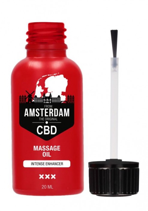 Стимулирующее масло Intense CBD from Amsterdam - 20 мл. - Shots Media BV - купить с доставкой в Уфе
