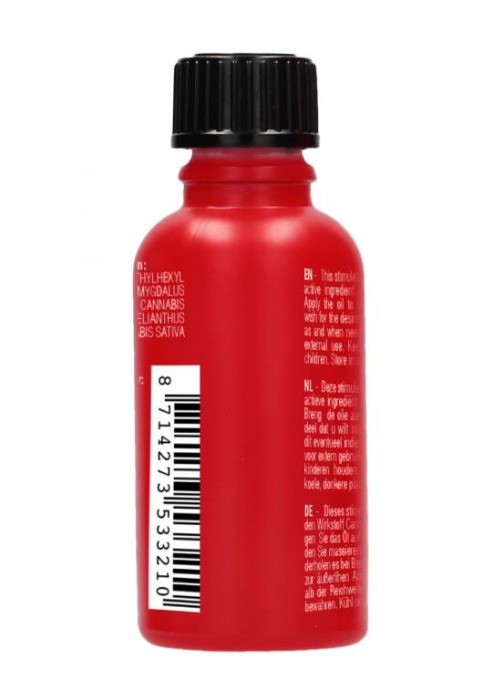 Стимулирующее масло Intense CBD from Amsterdam - 20 мл. - Shots Media BV - купить с доставкой в Уфе