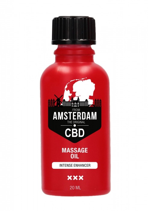 Стимулирующее масло Intense CBD from Amsterdam - 20 мл. - Shots Media BV - купить с доставкой в Уфе