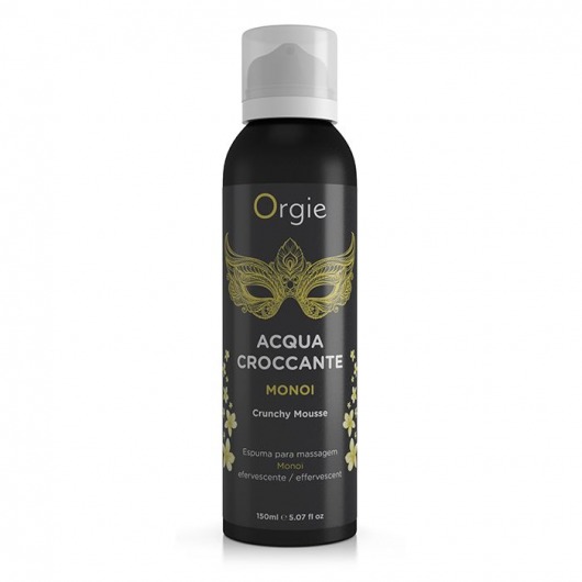 Хрустящая пенка для массажа Orgie Acqua Croccante Monoi с ароматом моной - 150 мл. - ORGIE - купить с доставкой в Уфе