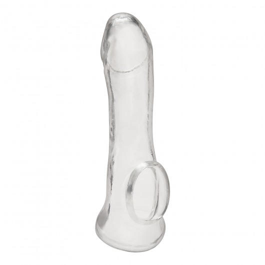 Прозрачная насадка на пенис Transparent Penis Enhancing Sleeve Extension - 15,9 см. - BlueLine - в Уфе купить с доставкой