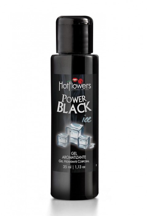 Стимулирующий гель для массажа Power Black - 35 мл. - HotFlowers - купить с доставкой в Уфе