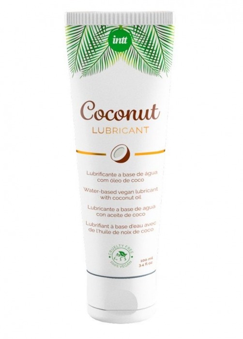 Веганская смазка на водной основе Coconut Lubricant - 100 мл. - INTT - купить с доставкой в Уфе