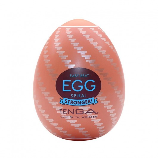 Мастурбатор-яйцо Tenga Egg Spiral - Tenga - в Уфе купить с доставкой