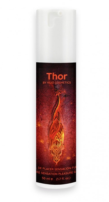 Возбуждающий унисекс гель Thor Fire Gel - 50 мл. - Nuei cosmetics - купить с доставкой в Уфе