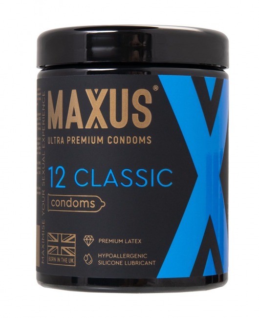 Классические презервативы MAXUS Classic - 12 шт. - Maxus - купить с доставкой в Уфе