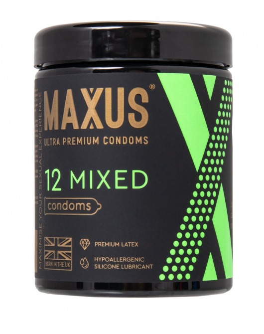 Презервативы MAXUS Mixed - 12 шт. - Maxus - купить с доставкой в Уфе