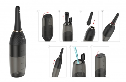 Автоматический анальный душ Aquarius - HOT planet - купить с доставкой в Уфе