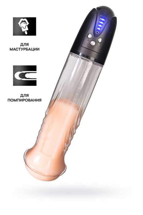 Автоматическая помпа для пениса Thorin - Sexus - в Уфе купить с доставкой Автоматическая помпа для пениса Thorin - Sexus - в Уфе купить с доставкой