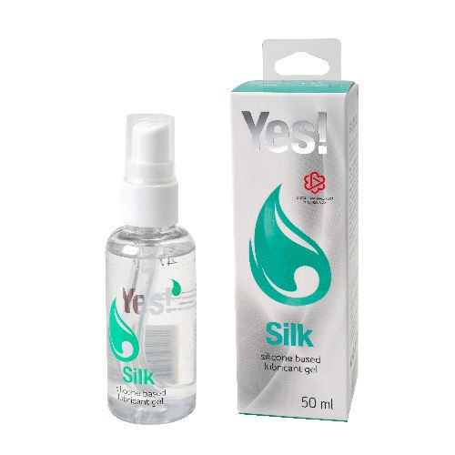 Силиконовая гипоаллергенная вагинальная смазка Yes Silk - 50 мл. - Sitabella - купить с доставкой в Уфе