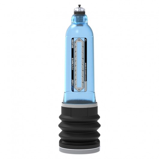 Синяя гидропомпа Bathmate HydroMAX8 - Bathmate - в Уфе купить с доставкой Синяя гидропомпа Bathmate HydroMAX8 - Bathmate - в Уфе купить с доставкой