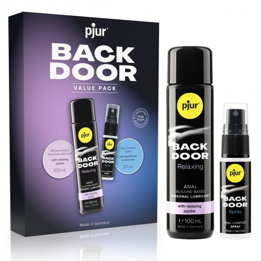 Набор для анального секса pjur Back Door Value Pack - Pjur - купить с доставкой в Уфе