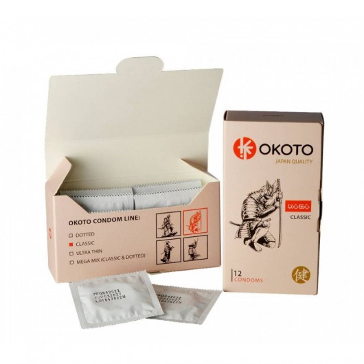 Презервативы OKOTO Classic - 12 шт. - Sitabella - купить с доставкой в Уфе