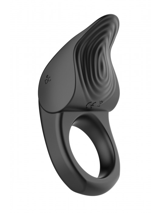 Черное эрекционное виброкольцо Vibro Lust Ring - MALESATION - в Уфе купить с доставкой