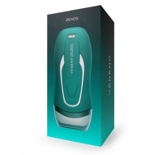 Зеленый вибромастурбатор с голосовым сопровождением Veneno - Rends - в Уфе купить с доставкой