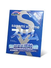 Презерватив Sagami Xtreme FEEL FIT 3D - 1 шт. - Sagami - купить с доставкой в Уфе