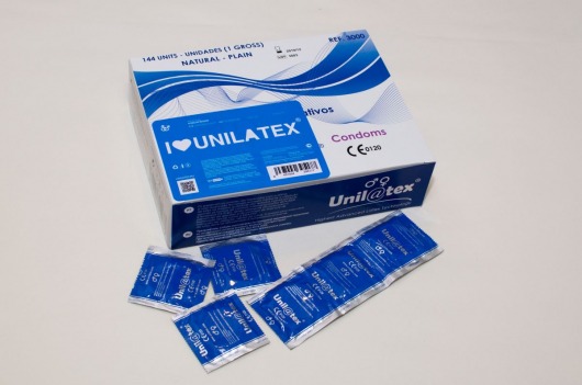 Классические презервативы Unilatex Natural Plain - 144 шт. - Unilatex - купить с доставкой в Уфе