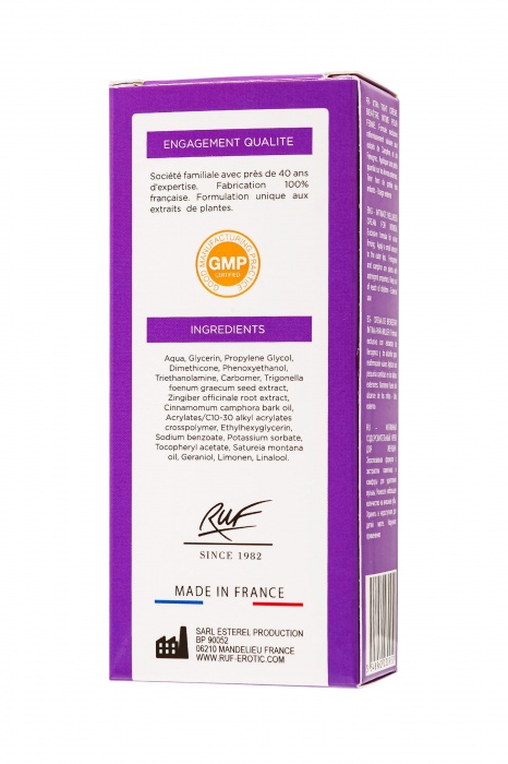 Сужающий и укрепляющий крем для женщин Xtra Tight - 30 мл. - RUF - купить с доставкой в Уфе