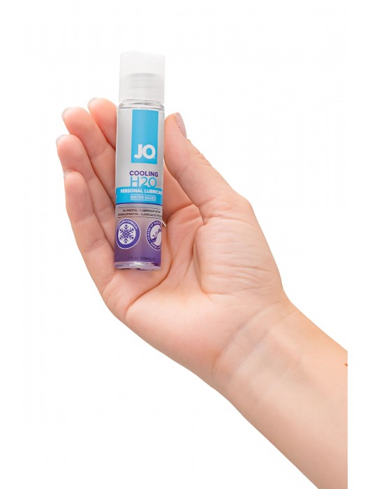 Охлаждающий лубрикант на водной основе JO H2O COOLING - 30 мл. - System JO - купить с доставкой в Уфе