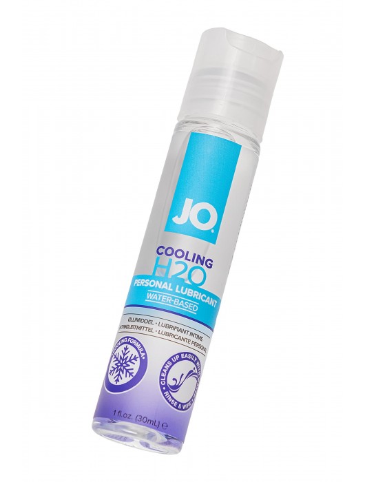 Охлаждающий лубрикант на водной основе JO H2O COOLING - 30 мл. - System JO - купить с доставкой в Уфе