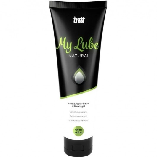 Увлажняющий гель-лубрикант на водной основе  для тела My Lube Natural - 100 мл. - INTT - купить с доставкой в Уфе