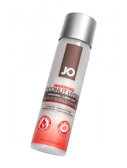 Водно-масляный лубрикант с разогревающим эффектом Hybrid Lubricant WARMING - 120 мл. - System JO - купить с доставкой в Уфе