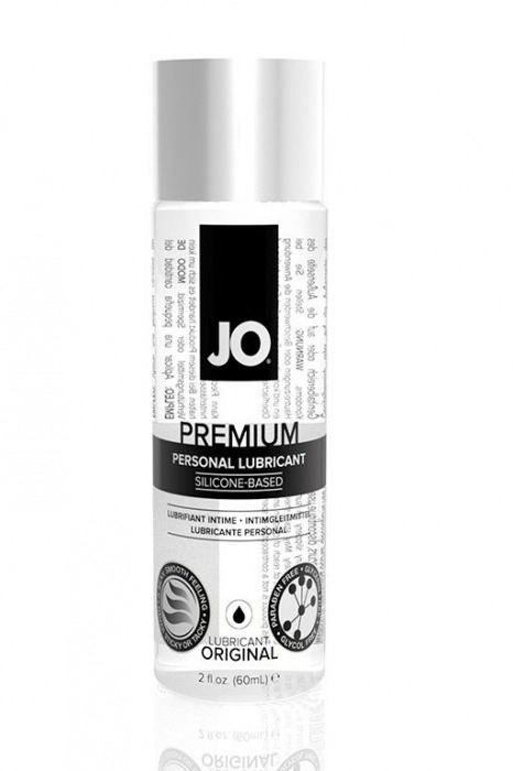 Нейтральный лубрикант на силиконовой основе JO Personal Premium Lubricant - 60 мл. - System JO - купить с доставкой в Уфе