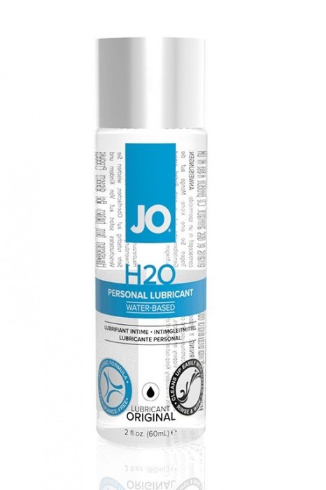 Нейтральный лубрикант на водной основе JO Personal Lubricant H2O - 60 мл. - System JO - купить с доставкой в Уфе