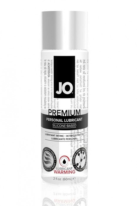 Возбуждающий лубрикант на силиконовой основе JO Personal Premium Lubricant  Warming - 60 мл. - System JO - купить с доставкой в Уфе