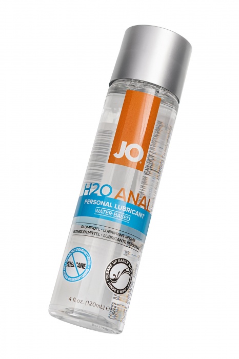Анальный лубрикант на водной основе JO Anal H2O - 120 мл. - System JO - купить с доставкой в Уфе