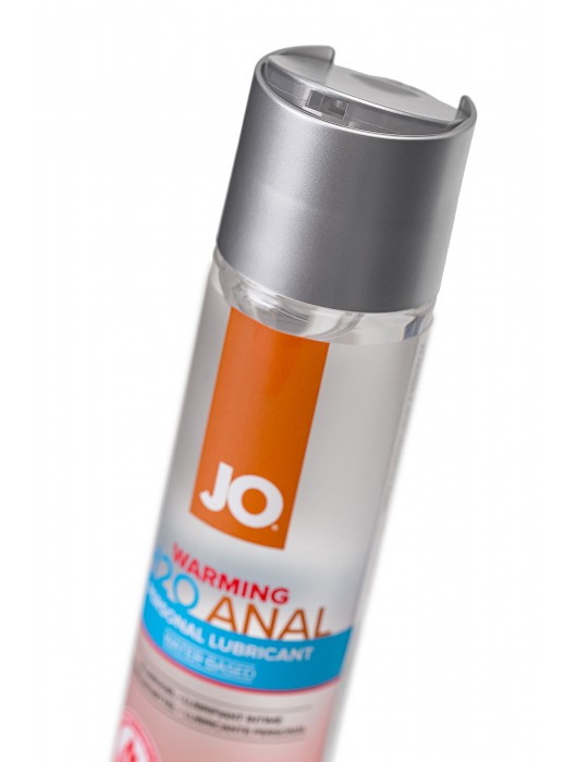 Анальный согревающий лубрикант на водной основе JO Anal H2O Warming - 120 мл. - System JO - купить с доставкой в Уфе