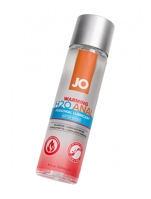 Анальный согревающий лубрикант на водной основе JO Anal H2O Warming - 120 мл. - System JO - купить с доставкой в Уфе