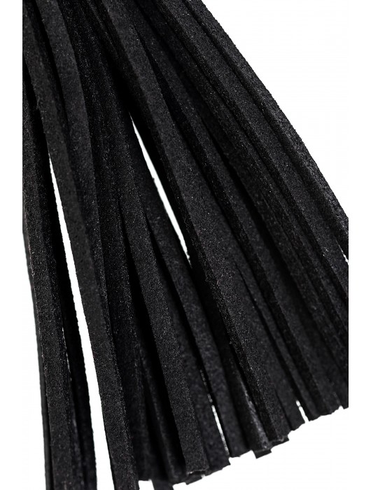 Зажимы на соски «Прищепки» с черными кисточками из замши - Pecado - купить с доставкой в Уфе