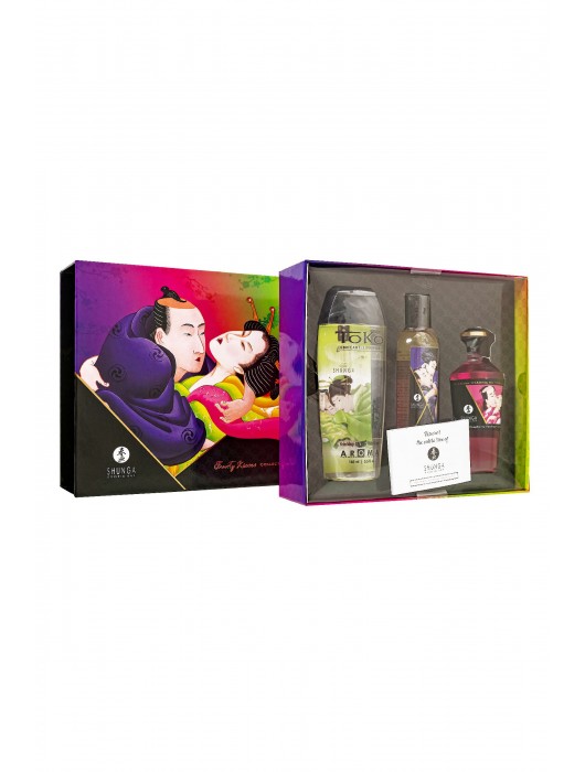 Подарочный набор Fruity Kisses из 3 предметов - Shunga - купить с доставкой в Уфе