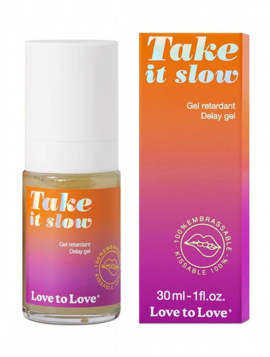 Пролонгирующий гель для мужчин Take It Slow - 30 мл. - Love to Love - купить с доставкой в Уфе