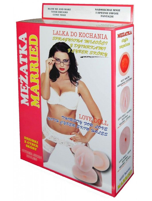 Надувная секс-кукла Mezatka с реалистичной вставкой - Boys of Toys - в Уфе купить с доставкой