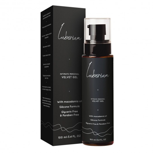 Интимный гель на силиконовой основе с маслом макадамии Luberium Velvel Gel - 100 мл. - Luberium - купить с доставкой в Уфе