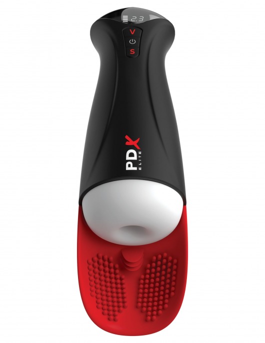 Мастурбатор в колбе с вибрацией Fuck-O-Matic Pro XL - Pipedream - в Уфе купить с доставкой
