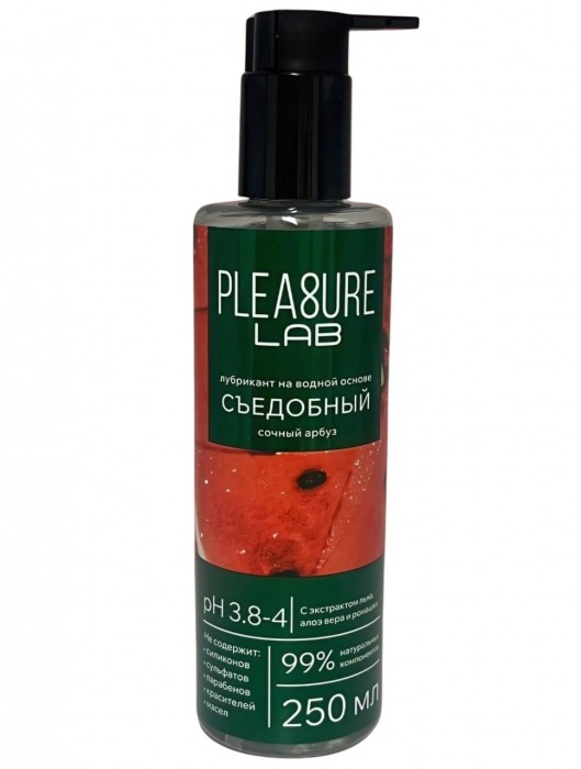 Лубрикант на водной основе Pleasure Lab с ароматом арбуза - 250 мл. - Pleasure Lab - купить с доставкой в Уфе