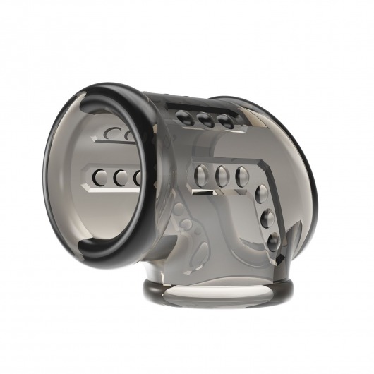 Дымчатая насадка на пенис и мошонку - Baile - в Уфе купить с доставкой