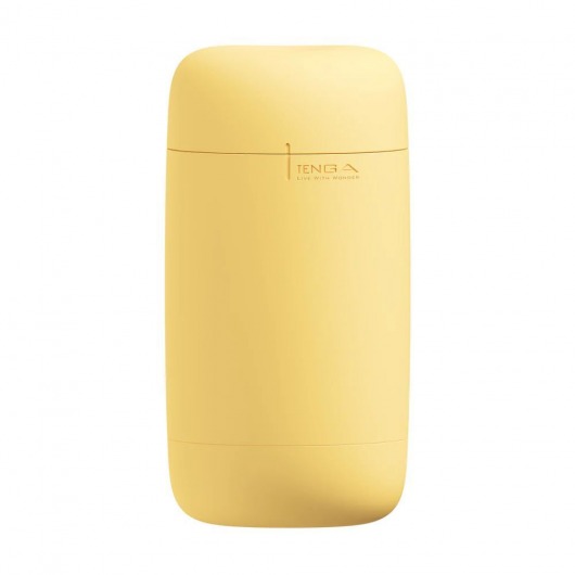 Желтый мастурбатор Tenga Puffy - Tenga - в Уфе купить с доставкой