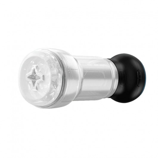 Набор PowerBlow   Feel Pocket Stroker Crystal: мастурбатор и интерактивная насадка - Kiiroo - в Уфе купить с доставкой