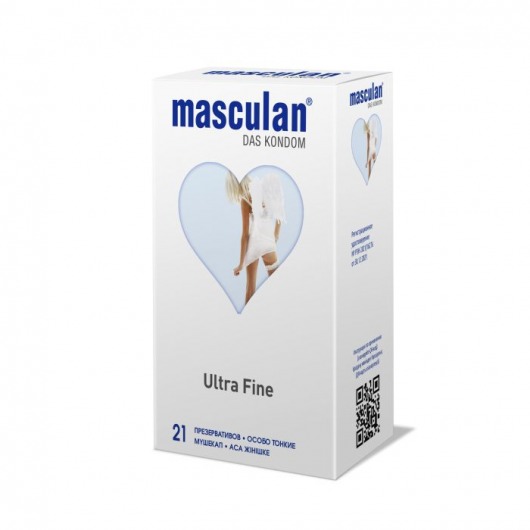 Особо тонкие презервативы Masculan Ultra Fine - 21 шт. - Masculan - купить с доставкой в Уфе