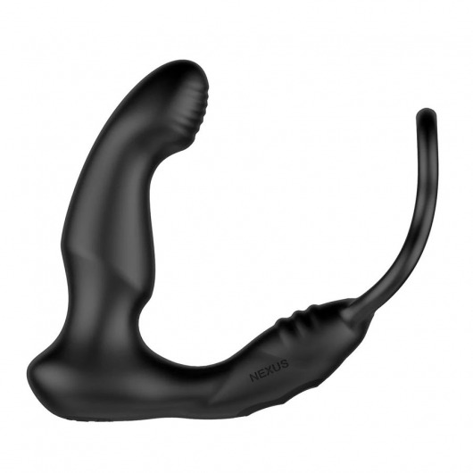 Черный двухмоторный массажер простаты Nexus Simul8 Wave Edition - Nexus Range - в Уфе купить с доставкой