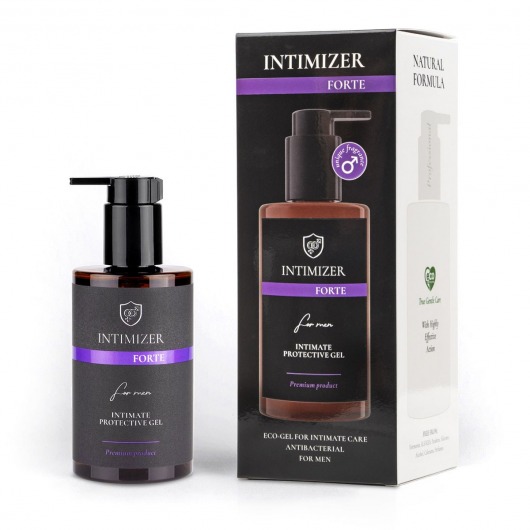 Мужской антибактериальный эко-гель для интимного ухода Intimizer Forte - 250 мл. - Intimizer - купить с доставкой в Уфе Мужской антибактериальный эко-гель для интимного ухода Intimizer Forte - 250 мл. - Intimizer - купить с доставкой в Уфе