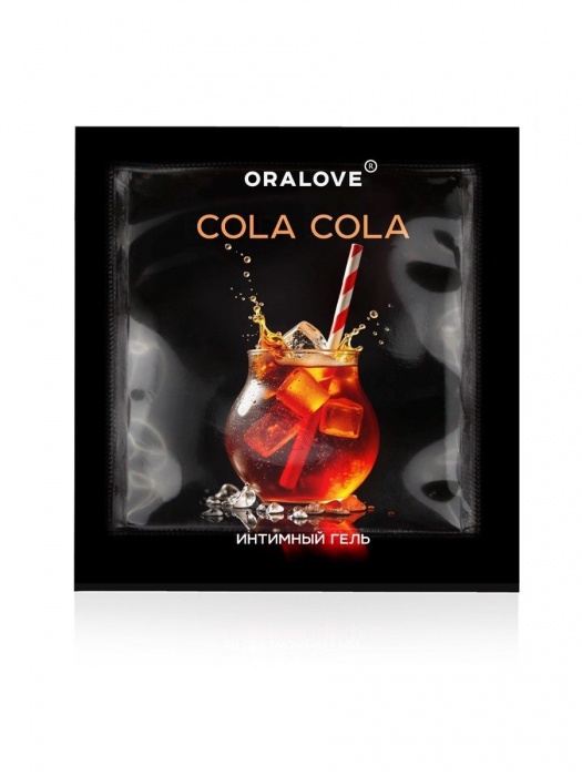 Саше съедобной оральной смазки OraLove с ароматом колы - 3 гр. - Биоритм - купить с доставкой в Уфе