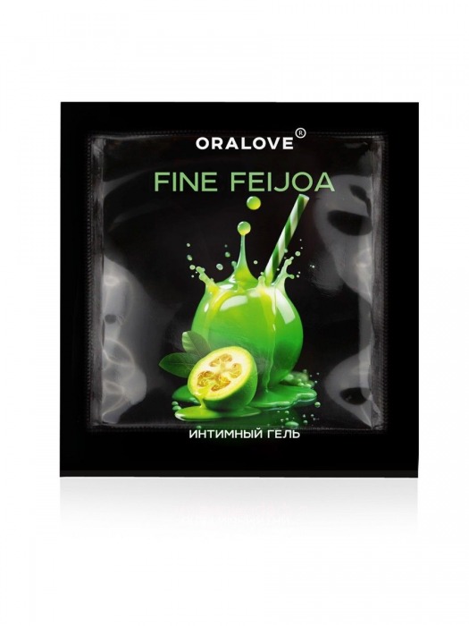 Саше съедобной оральной смазки OraLove с ароматом фейхоа - 3 гр. - Биоритм - купить с доставкой в Уфе